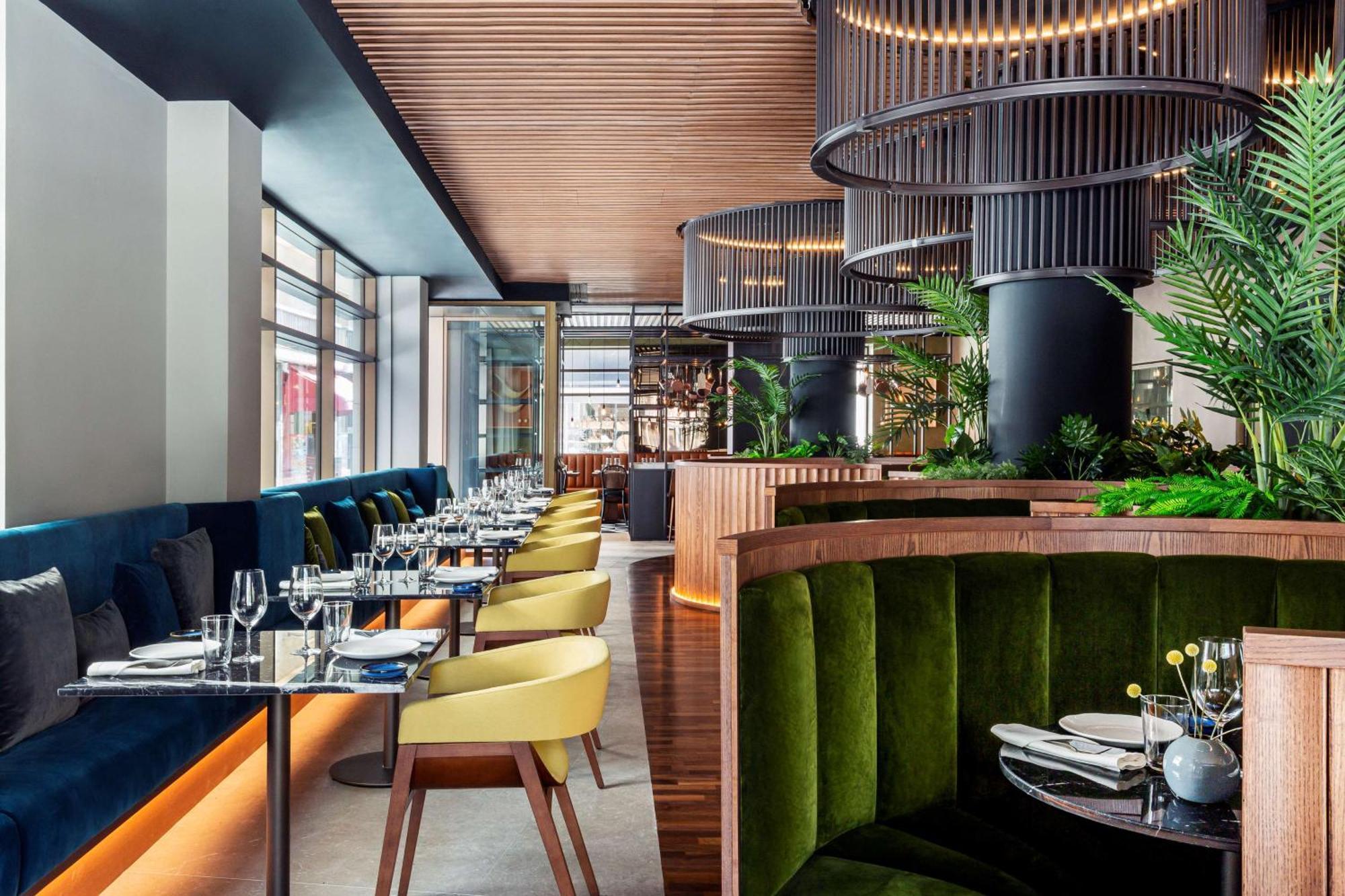 Radisson Collection Hotel, Magdalena Plaza Sevilla Exteriör bild Restaurant interior